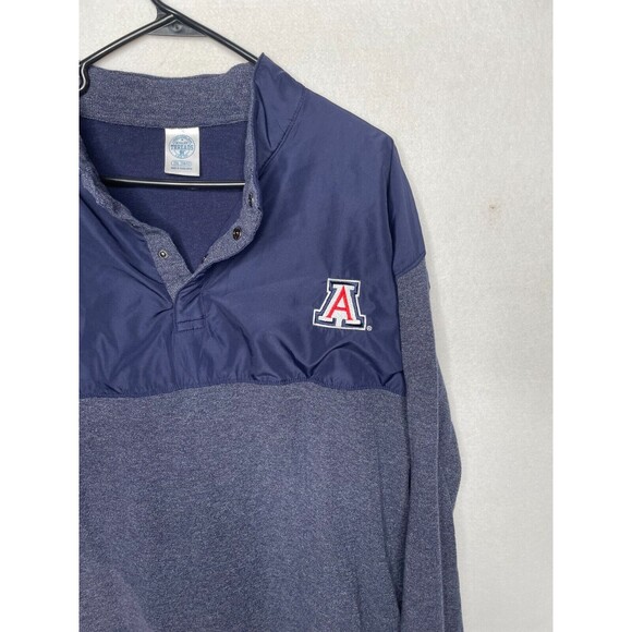 University of Arizona 1/4 Snap Shirt Pullover Mens Size XXL Thermal - Picture 4 of 10